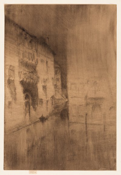 ノクターン: 宮殿 作： James Abbott McNeill Whistler