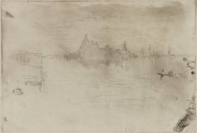 夜想曲：敬礼 作： James Abbott McNeill Whistler