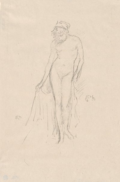 ヌードモデル, 立ち 作： James Abbott McNeill Whistler