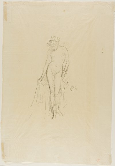 ヌードモデル, 立ち 作： James Abbott McNeill Whistler