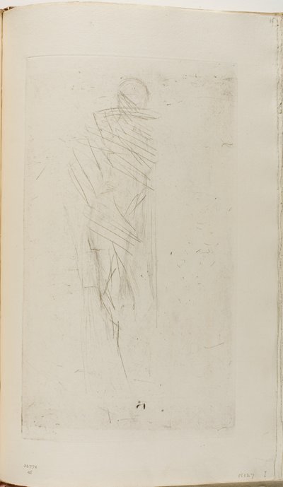 ヌードポーズ 作： James Abbott McNeill Whistler