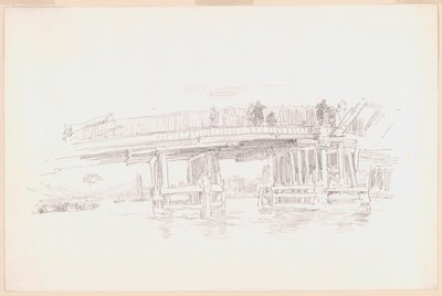 オールド バタシー ブリッジ 作： James Abbott McNeill Whistler