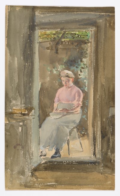ピンクノート - シェリングピーズ 作： James Abbott McNeill Whistler