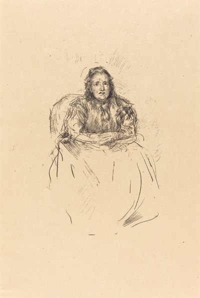 ポートレート・スタディ：フィリップ夫人 作： James Abbott McNeill Whistler