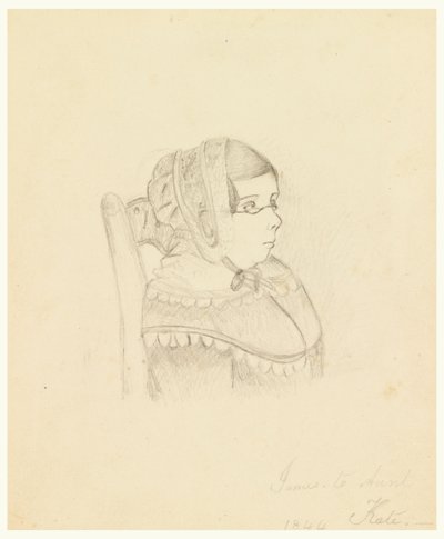 アリシア・マクニールおばさんの肖像 作： James Abbott McNeill Whistler