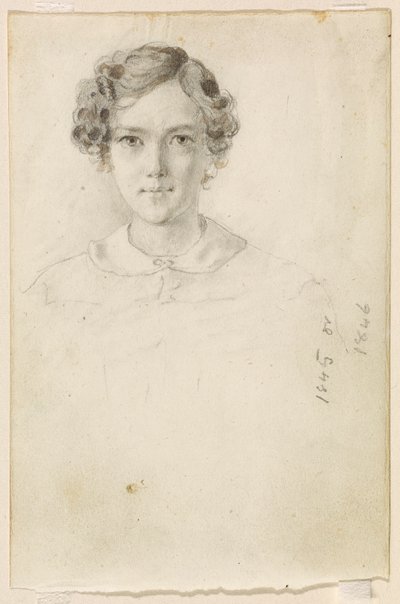 ウィスラーの肖像 作： James Abbott McNeill Whistler