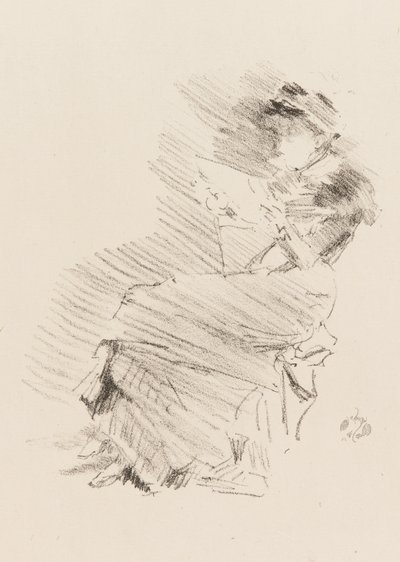 読む 作： James Abbott McNeill Whistler