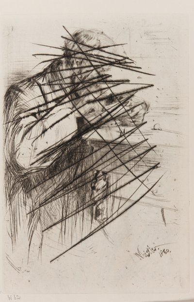リオー (木の彫刻家) 作： James Abbott McNeill Whistler