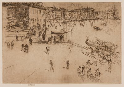 リーヴァ、No.2 作： James Abbott McNeill Whistler
