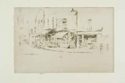 ロチェスターロウ、ウェストミンスター 作： James Abbott McNeill Whistler