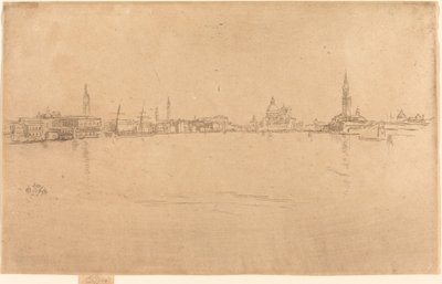 夜明けに敬礼 作： James Abbott McNeill Whistler