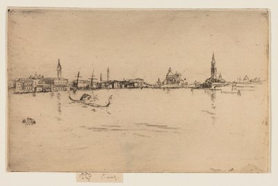 夜明けに敬礼 作： James Abbott McNeill Whistler