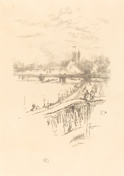 サヴォイ鳩 作： James Abbott McNeill Whistler