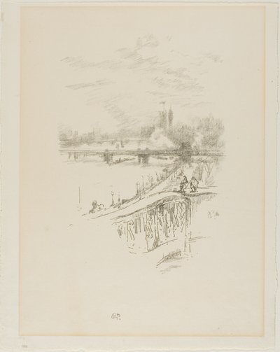 サボイ鳩 作： James Abbott McNeill Whistler