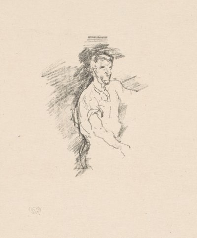 鍛冶屋のスケッチ 作： James Abbott McNeill Whistler