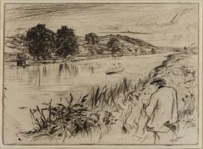 スケッチ 作： James Abbott McNeill Whistler
