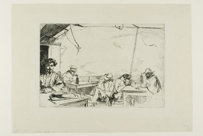 Sous for three sous (スープ フォー スリー スー) 作： James McNeill Whistler