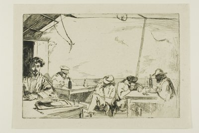 Sous for three sous (スープ フォー スリー スー) 作： James McNeill Whistler