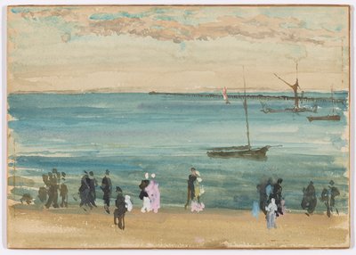 サウスエンド ピア 作： James Abbott McNeill Whistler