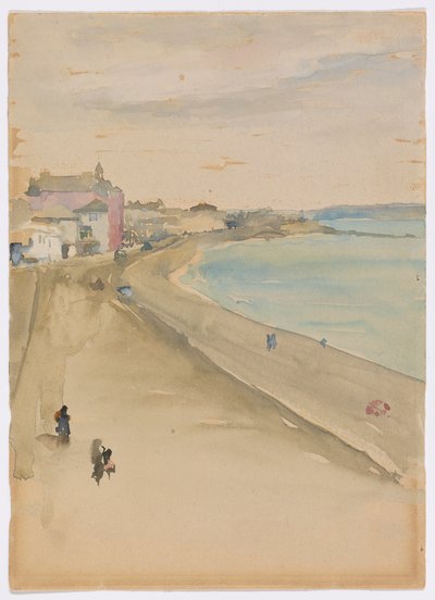 セント・アイヴス: コーンウォール 作： James Abbott McNeill Whistler