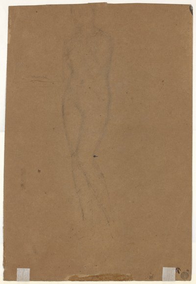 立ち姿【裏面】 作： James Abbott McNeill Whistler