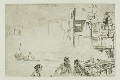 スティーブンス・ボート・ヤード 作： James McNeill Whistler