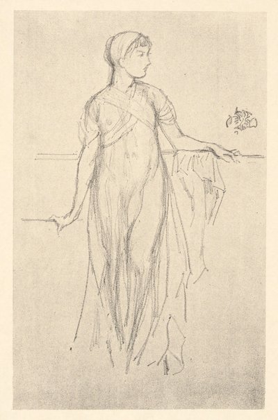 研究、古典人物 作： James Abbott McNeill Whistler
