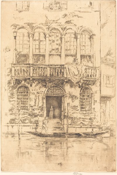 バルコニー 作： James Abbott McNeill Whistler