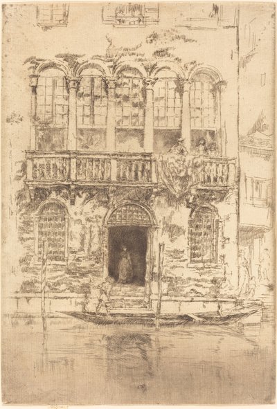 バルコニー 作： James Abbott McNeill Whistler
