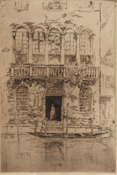 バルコニー 作： James Abbott McNeill Whistler