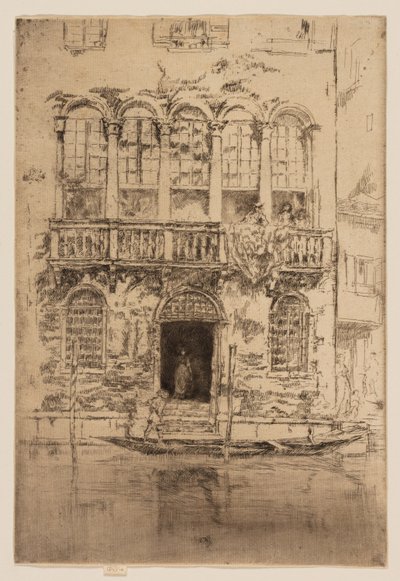バルコニー 作： James Abbott McNeill Whistler
