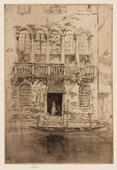 バルコニー 作： James Abbott McNeill Whistler