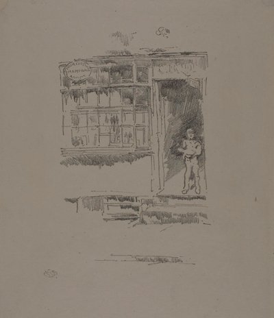 ミューズの理髪店 作： James McNeill Whistler