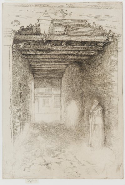 物乞い 作： James Abbott McNeill Whistler