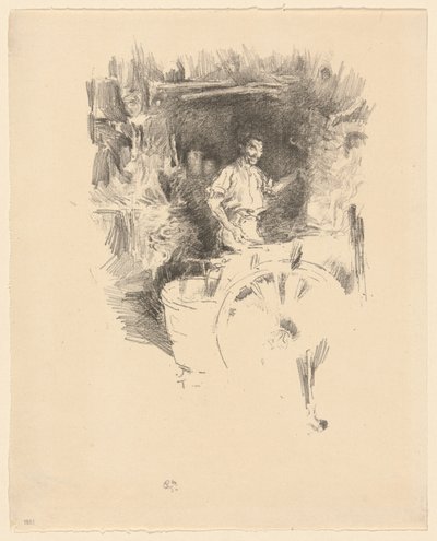 鍛冶屋 作： James Abbott McNeill Whistler
