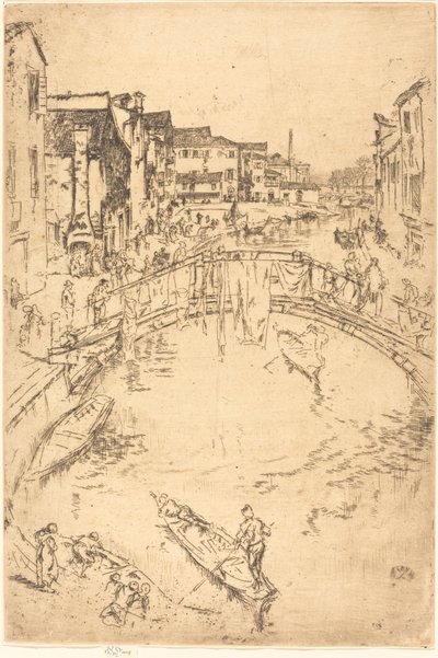 橋 作： James Abbott McNeill Whistler