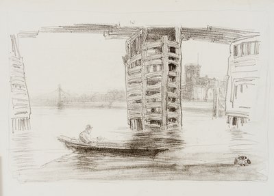 ブロードブリッジ 作： James Abbott McNeill Whistler