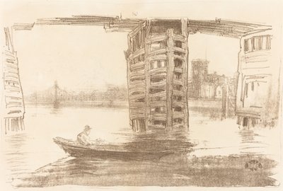 ブロードブリッジ 作： James Abbott McNeill Whistler