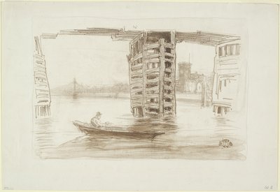 ブロードブリッジ 作： James Abbott McNeill Whistler