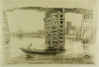 ブロードブリッジ 作： James Abbott McNeill Whistler