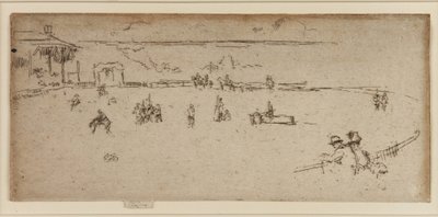 バッキングホース、ワイルドウェスト 作： James Abbott McNeill Whistler