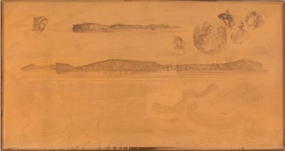 海岸測量プレート 作： James Abbott McNeill Whistler