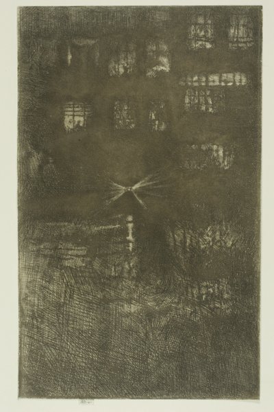 ダンスハウス: ノクターン 作： James Abbott McNeill Whistler