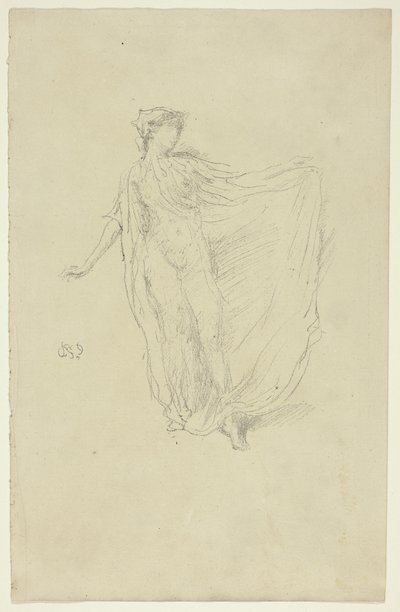 踊る少女 作： James Abbott McNeill Whistler