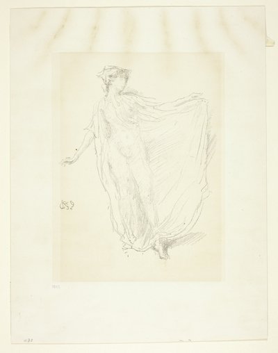 踊る少女 作： James Abbott McNeill Whistler