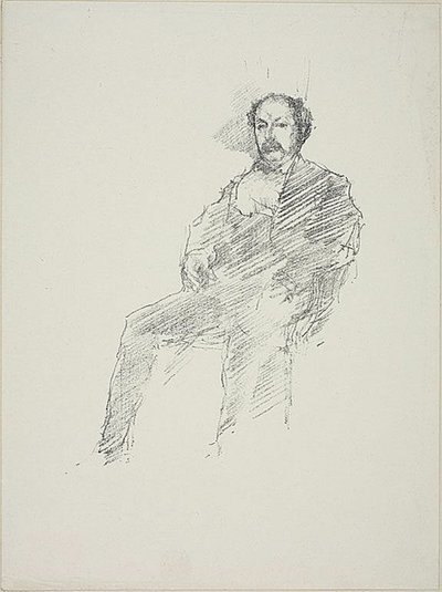 医者 作： James Abbott McNeill Whistler