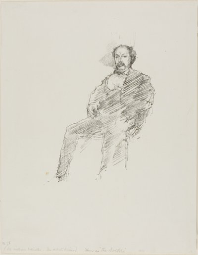 医者 作： James Abbott McNeill Whistler