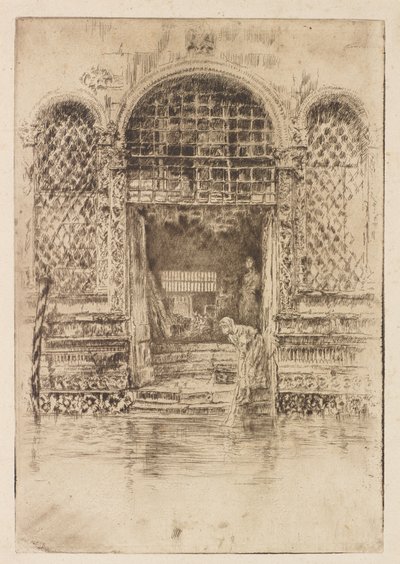 戸口 作： James Abbott McNeill Whistler