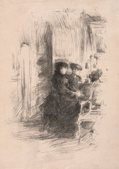 デュエット 作： James McNeill Whistler