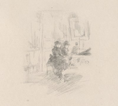 デュエット No.2 作： James Abbott McNeill Whistler